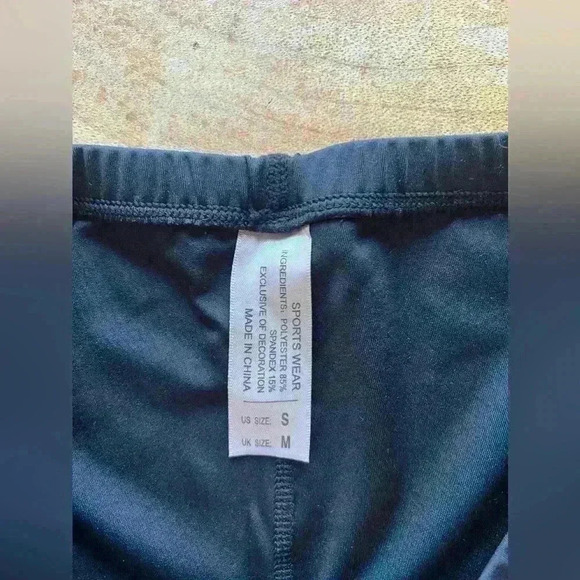 Black Athletic Hot Shorts - Size S | Perfect for Running, Volleyball & Workouts - Picture 4 of 9